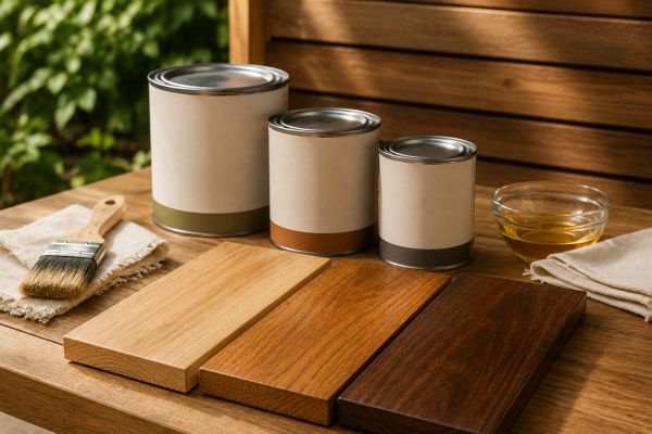 Huiles pour bois : choix optimal pour durabilité et esthétique